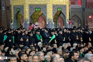 شام غریبان شهادت امام رضا(ع) در حرم رضوی