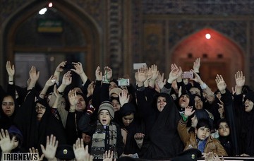 شام غریبان شهادت امام رضا(ع) در حرم رضوی