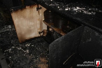 انفجار منزل مسکونی در محله اتابک
