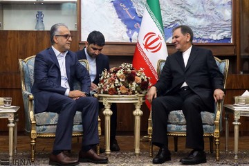 دیدار رئیس کنفدراسیون فوتبال آسیا با جهانگیری