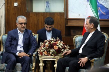 دیدار رئیس کنفدراسیون فوتبال آسیا با جهانگیری