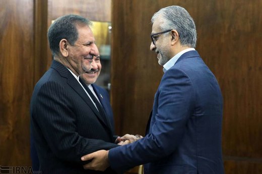دیدار رئیس کنفدراسیون فوتبال آسیا با جهانگیری