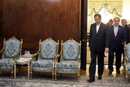دیدار رئیس کنفدراسیون فوتبال آسیا با جهانگیری