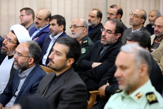 دیدار اعضای کنگره‌ی بزرگداشت شهدای استان قزوین با رهبر انقلاب اسلامی