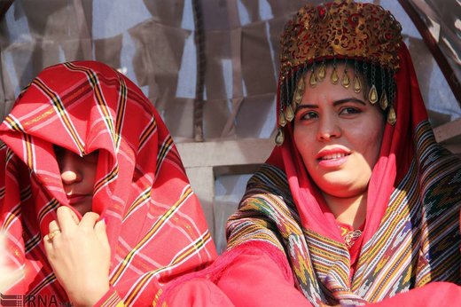 مراسم ازدواج 8 زوج ترکمن