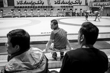تمرین تیم کشتی سندروم داون در اردوی تیم ملی کشتی آزاد