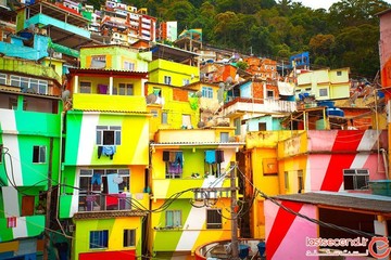 رنگارنگ‌ترین محله‌های دنیا + تصاویر