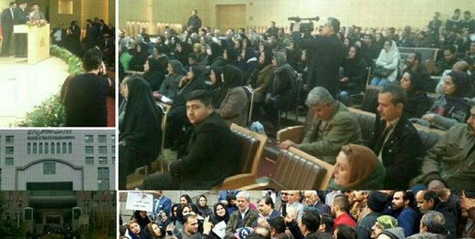 حضور وزیر راه‌وشهرسازی در بین معترضان مسکن مهر: وعده پیگیری مشکلات