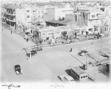 عکس | چهارراه کالج تهران در سال ۱۳۲۶ عکس | چهارراه کالج تهران در سال ۱۳۲۶