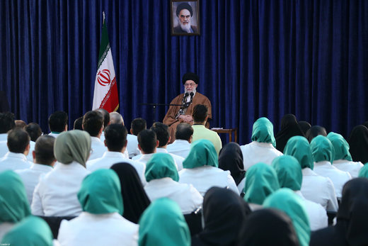 دیدار مدال‌آوران ایران در بازی‌های پاراآسیایی با رهبر معظم انقلاب اسلامی