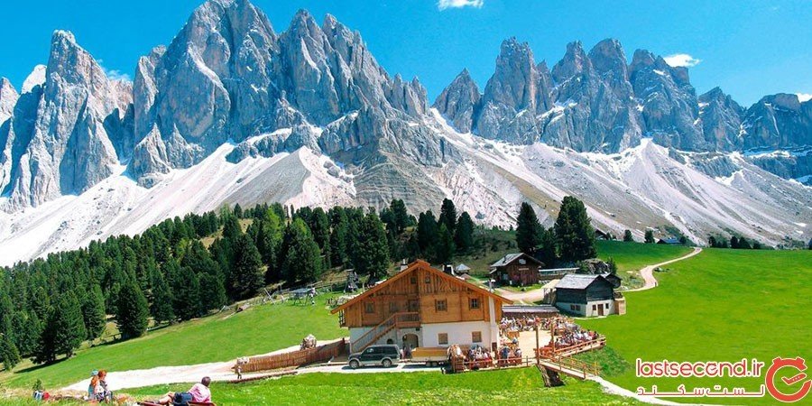 کوهستان دولومیت در ایتالیا