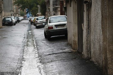 بارش باران در تهران
