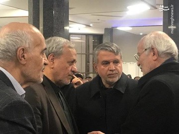 مراسم تشییع پیکر مرحوم نوربخش و تاج الدین در تهران
