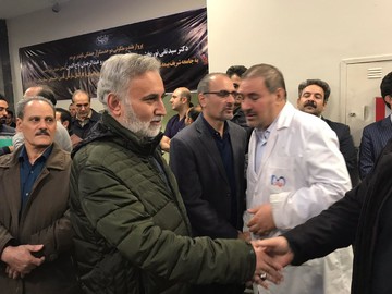 مراسم تشییع پیکر دکتر نوربخش وتاج الدین در تهران