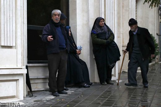 بارش باران در تهران