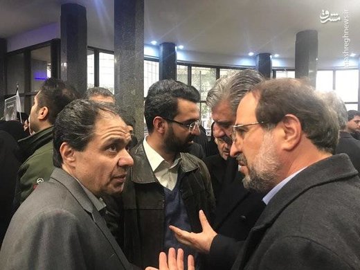 مراسم تشییع پیکر مرحوم نوربخش و تاج الدین در تهران