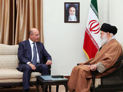 عکس|دیدار رئیس جمهوری عراق با رهبر انقلاب