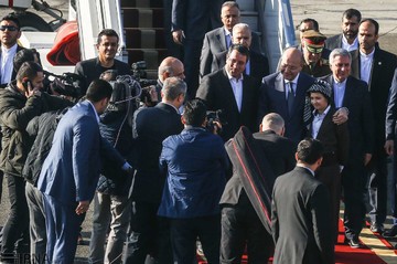 ورود رئیس جمهوری عراق به تهران