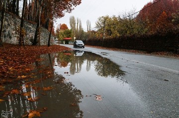 پاییز در کوچه باغ های تهران