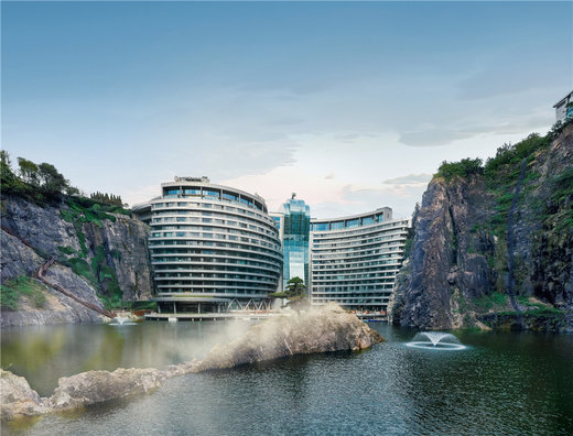 افتتاح اولین هتل زیرزمینی در چین