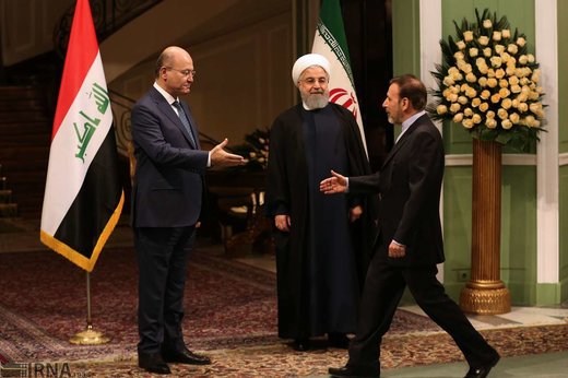 دیدار رئیسان جمهوری اسلامی ایران و عراق