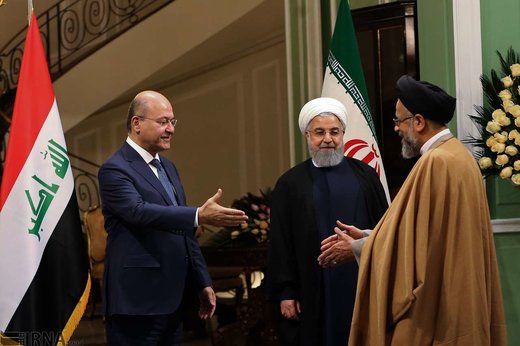 دیدار رئیسان جمهوری اسلامی ایران و عراق