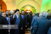 تصاویر | چهره‌های سیاسی در مراسم ترحیم عبدالرحمن تاج الدین