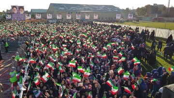 سخنرانی رییس‌جمهور در خوی