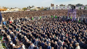 سخنرانی رییس‌جمهور در خوی