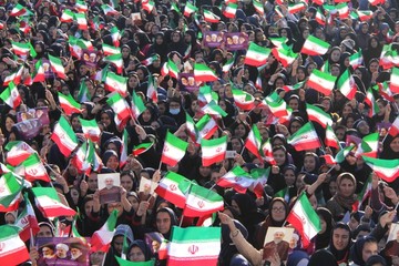 سخنرانی رییس‌جمهور در خوی