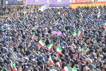 سخنرانی رییس‌جمهور در خوی