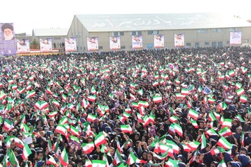 سخنرانی رییس‌جمهور در خوی
