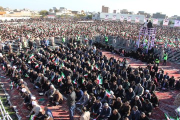 سخنرانی رییس‌جمهور در خوی
