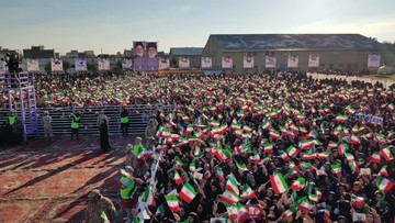 سخنرانی رییس‌جمهور در خوی