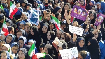 سخنرانی رییس‌جمهور در خوی