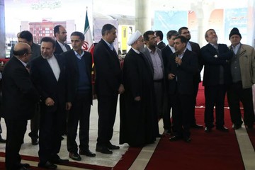افتتاح ایستگاه راه‌آهن ارومیه توسط رییس‌جمهور