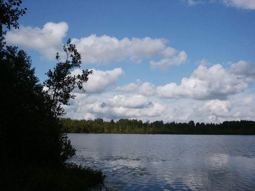 دریاچه  Svetloyar در منطقه نیژنی نووگورود