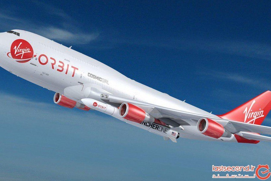 اتصال موشک فضایی به بوئینک 747 برای اولین بار