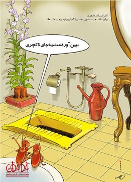 اینم توالت لاکچری مجلس!