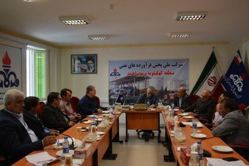 جلسه کارگروه فرعی فرآورده های نفتی استان در منطقه کهگیلویه و بویراحمد برگزار شد 