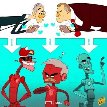 ربات‌ ونگر و گواردیولا رسید!