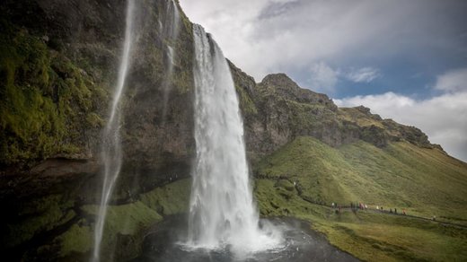 آبشار سلیالاندفوس در ایسلند
