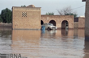 3 آذر 1373؛جاری شدن سیل در استان خوزستان