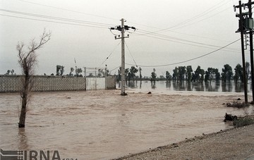 3 آذر 1373؛جاری شدن سیل در استان خوزستان