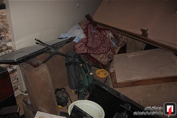 انفجار گاز در ساختمان مسکونی در تهران نو