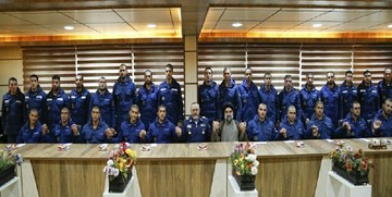 دیدار فرمانده نیروی هوایی ارتش با سربازان اهل سنت/ عکس