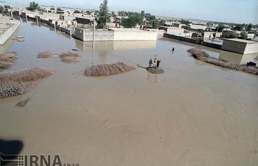 3 آذر 1373؛جاری شدن سیل در استان خوزستان