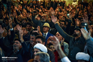 جشن میلاد پیامبر اکرم(ص) و امام جعفر صادق(ع) در حرم رضوی