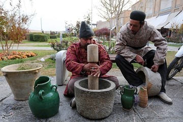 اصفهان قدیم در میدان نقش جهان اصفهان