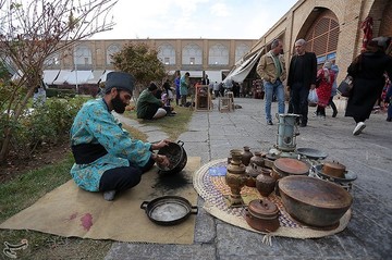 اصفهان قدیم در میدان نقش جهان اصفهان